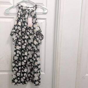 NWT Candies cold shoulder tunic/tunic dress size small